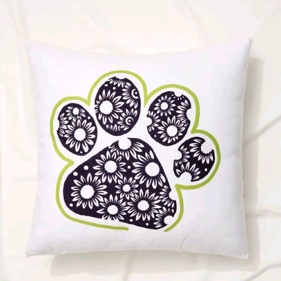Paw Design Accent Pillow Covers Pillowcase - Picture 1 of 4